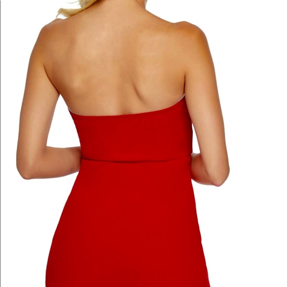GUESS STRAPLESS DRESS - Picture 2 of 7